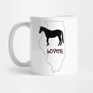 Illinois Horse Lover Gifts Mug